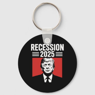 Llavero Recesión 2025 gracias a Trump irónico cómico