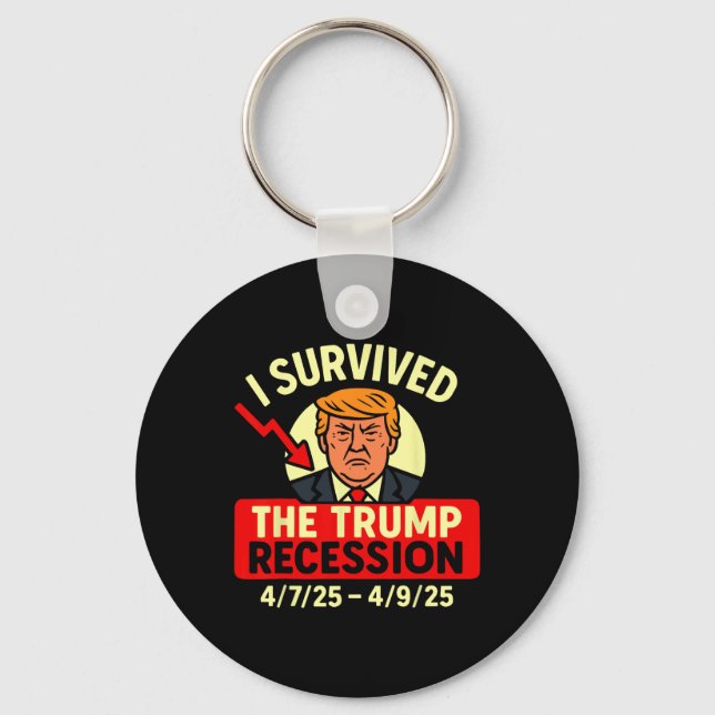 Llavero Recesión de Trump (Anverso)
