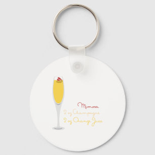 Llavero Receta de Mimosa