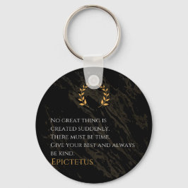Llavero Receta para la grandeza de Epictetus