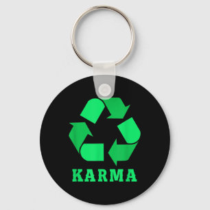 Llavero Reciclaje de Karma Protección Ambiental Clima P