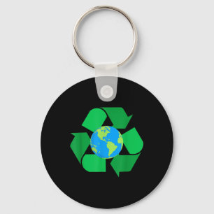 Llavero Reciclaje del planeta Tierra Medio Ambiente de Pro