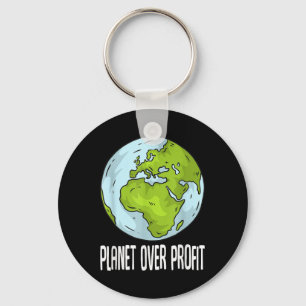 Llavero Reciclaje Planet Over Profit Save the Environment 