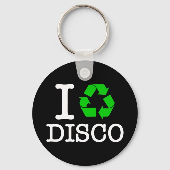 Llavero Reciclar Disco (Anverso)