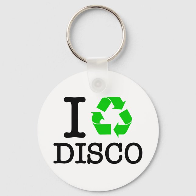 Llavero Reciclar Disco (Anverso)