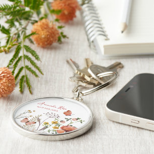 Llavero Recién nacido Ornament Birthday Wildflower