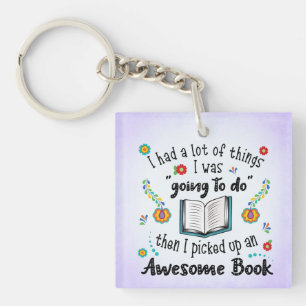 Llavero Recogí Un Libro Increíble