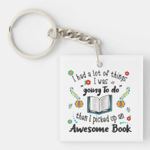 Llavero Recogida De Una Impresionante Cadena Clave De Libr