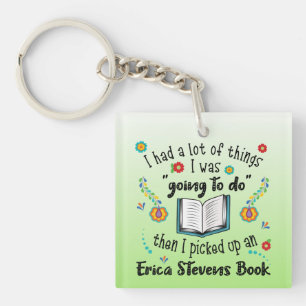 Llavero Recogió Un Libro De Erica Stevens