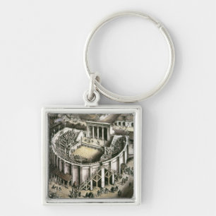 Llavero Reconstrucción del teatro, siglo II romano