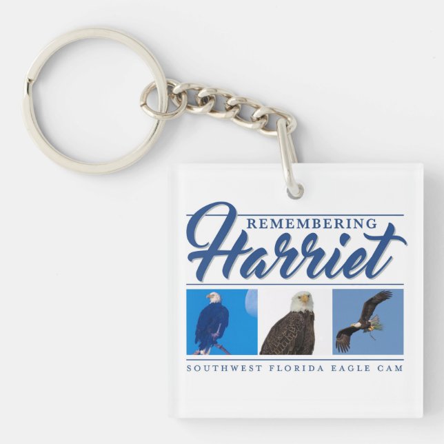 Llavero Recordando a Harriet-SWFL Eagle Cam (Frente)