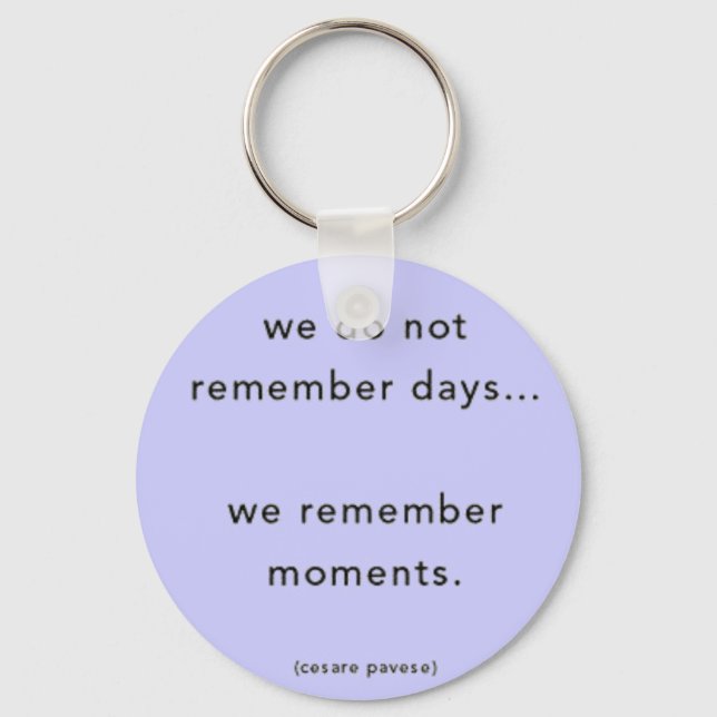 Llavero Recordando momentos (Anverso)