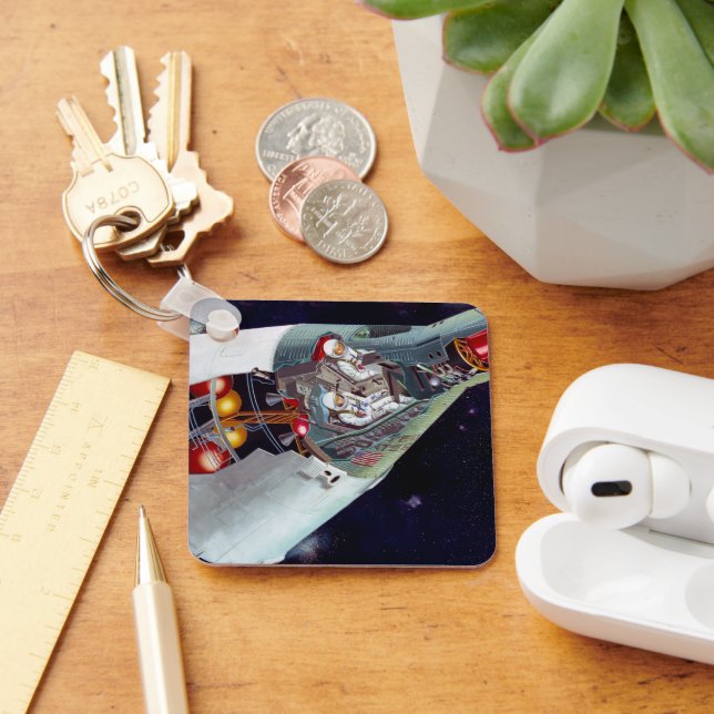 Llavero Recorrer Una nave espacial Gemini De Dos Personas  (Escritorio )