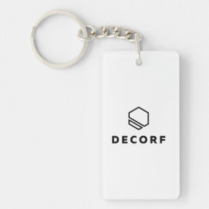 Llavero Rectangle Keychain (de un solo lado)