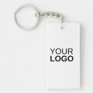 Llavero Rectangle Keychain (de un solo lado)