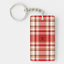 Llavero rectangular de Arcylic del moreno y de la