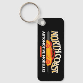 Llavero Rectángulo Metalizado de la cadena de claves NCAM