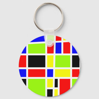 Llavero Rectángulos coloridos