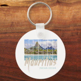 Llavero Recuento de montaña Mauricio Le Morne Brabant