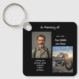 Llavero Recuerdo conmemorativo cristiano de motocicleta Ch