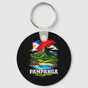 Llavero Recuerdo de bandera filipina de Pampanga Filipinas