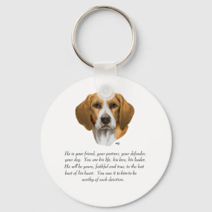 Llavero Recuerdo de Beagle MACHO