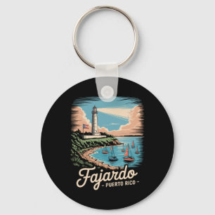 Llavero Recuerdo de Fajardo Puerto Rico