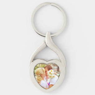 Llavero Recuerdo de foto personalizada simple