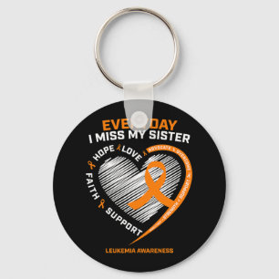 Llavero Recuerdo De Mi Hermana Leukemia Awaren