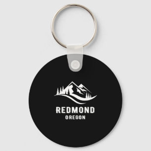 Llavero Recuerdo de montañas de Redmond oregón