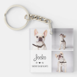 Llavero Recuerdo de pérdida de mascota memorial para perro