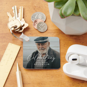 Llavero Recuerdo de simpatía funeraria con foto personaliz