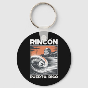 Llavero Recuerdo de surf de Rincon Puerto Rico