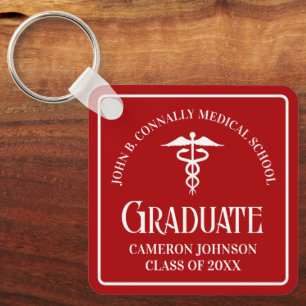 Llavero Recuerdo personalizado de graduación de la faculta