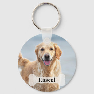 Llavero Recuerdo personalizado para amantes de perros con