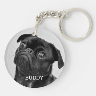 Llavero Recuerdo personalizado para amantes de perros con 