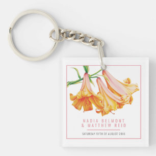 Llavero Recuerdo personalizado para invitados de boda de l