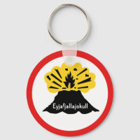 Recuerdos de Eyjafjallajokull tu anillo de claves 
