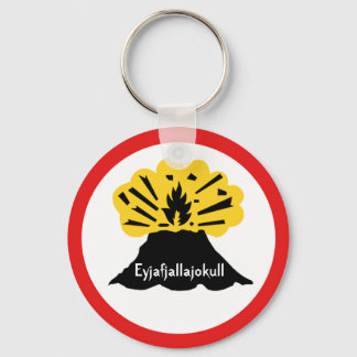 Llavero Recuerdos de Eyjafjallajokull tu anillo de claves