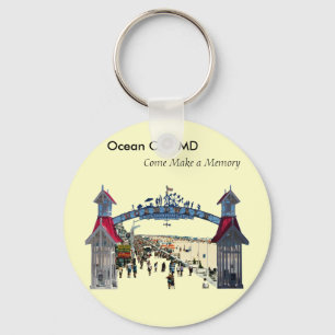 Llavero Recuerdos de Ocean City: Keychain