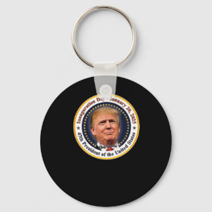 Llavero Recuerdos del Día de la Inauguración 2025 - Donald