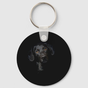 Llavero Recuperador de Labrador Negro personalizable