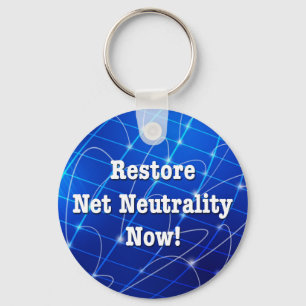 Llavero ¡Recuperar la neutralidad de la red ahora!