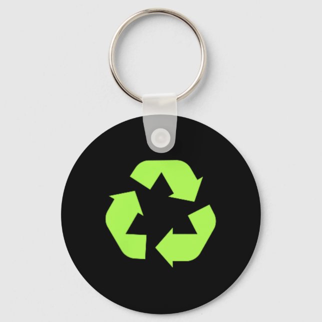 Llavero Recycles Earth Environmental Sustainability Recycl (Anverso)