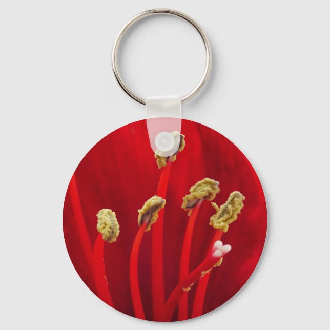 Llavero Red Amaryllis Keychain (Anverso)