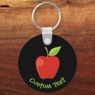 Llavero Red Apple Keychain