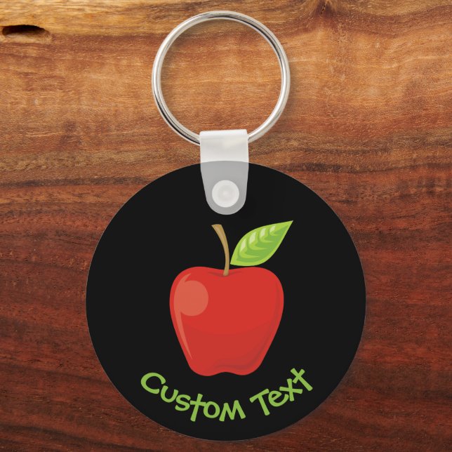 Llavero Red Apple Keychain (Anverso)