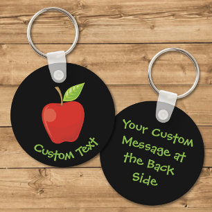 Llavero Red Apple Keychain