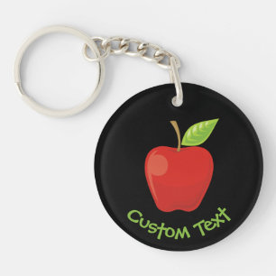 Llavero Red Apple Keychain