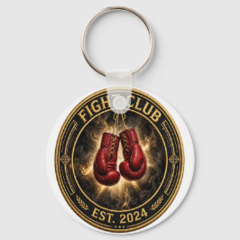 Llavero Red Boxing Gloves Fight Keychain